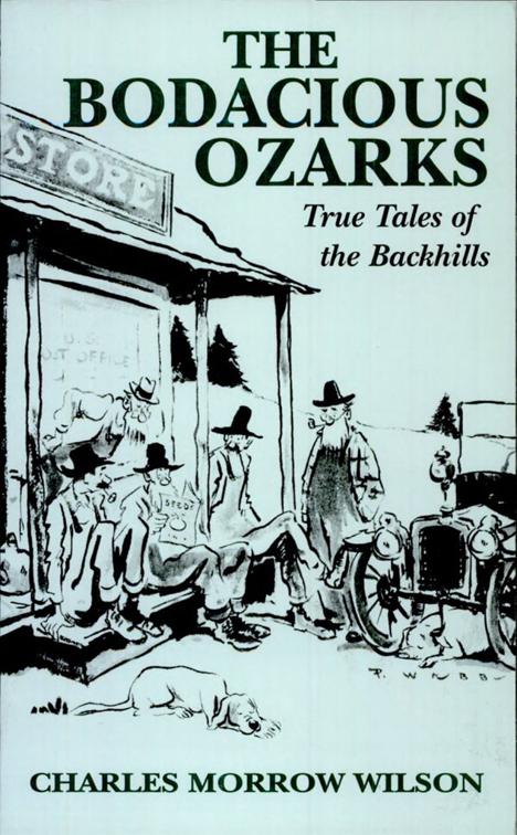 This image is the cover for the book Bodacious Ozarks
