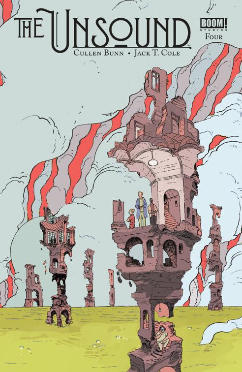 This image is the cover for the book The Unsound #4, The Unsound
