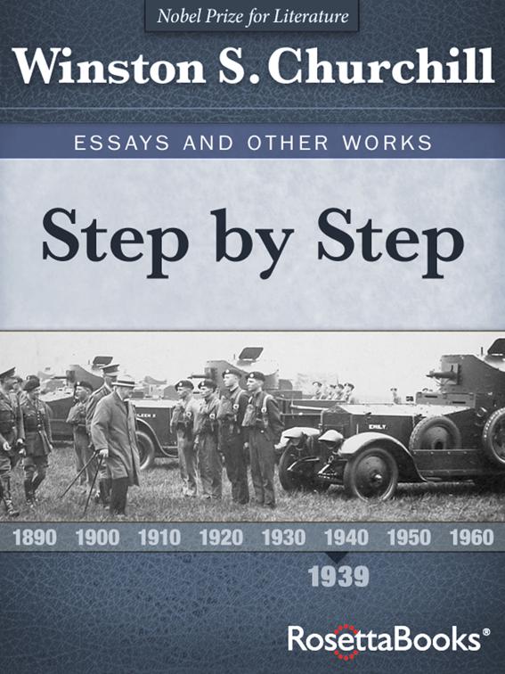 Step by Step, Winston S. Churchill Essays and Other Works