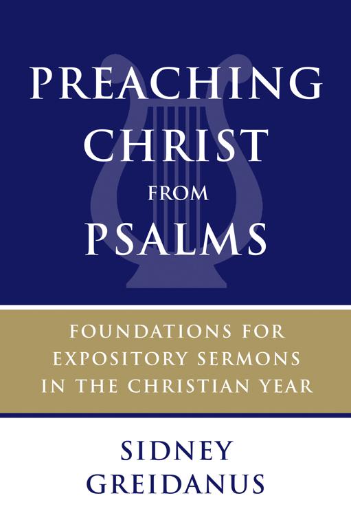 Preaching Christ from Psalms