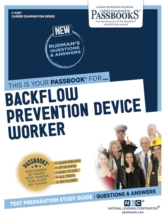 Backflow Prevention Device Worker, Career Examination Series