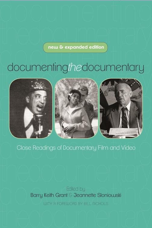 Documenting the Documentary, Contemporary Approaches to Film and Media Studies