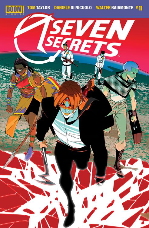 This image is the cover for the book Seven Secrets #11, Seven Secrets