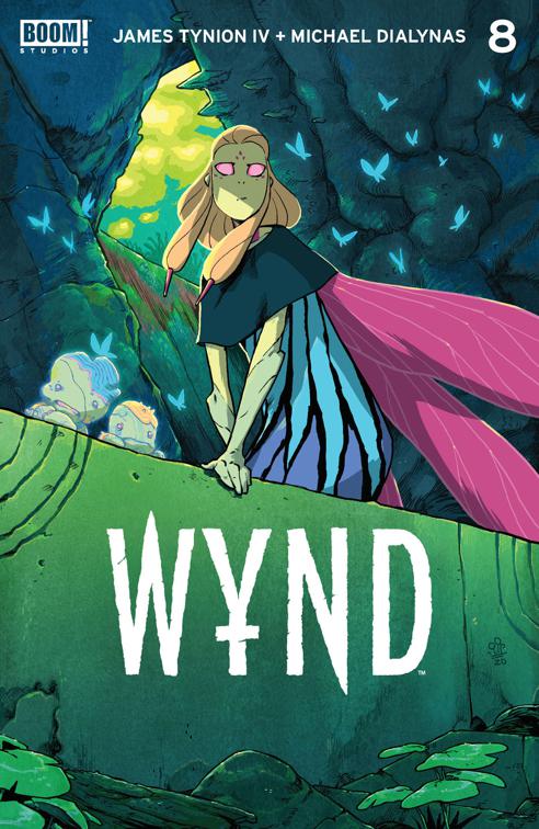 This image is the cover for the book Wynd #8, Wynd