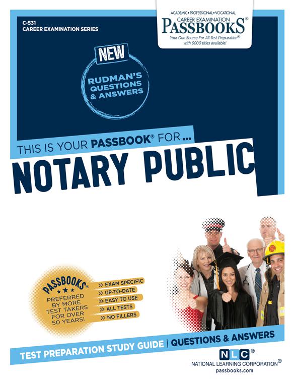 Notary Public, Career Examination Series
