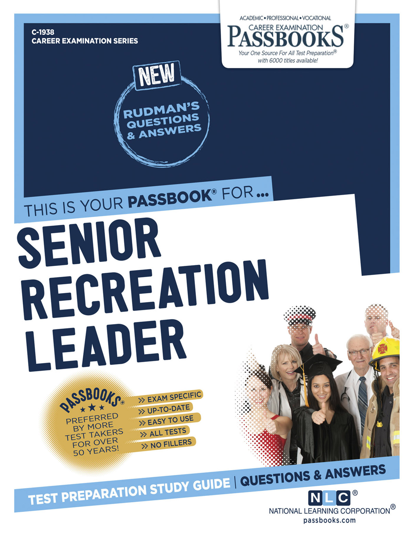 Senior Recreation Leader, Career Examination Series