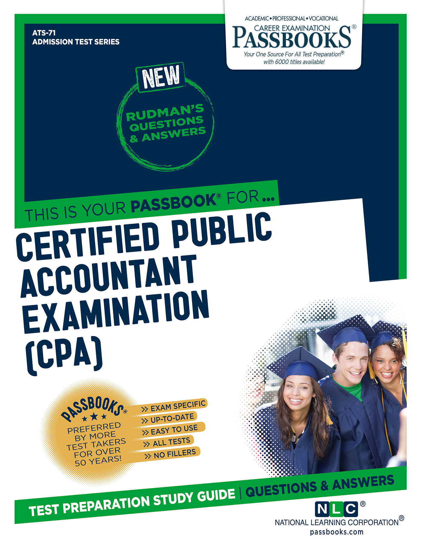 CERTIFIED PUBLIC ACCOUNTANT EXAMINATION (CPA), Admission Test Series