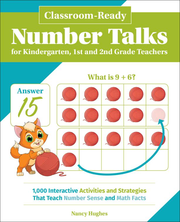 Classroom-Ready Number Talks for Kindergarten, First and Second Grade Teachers, Books for Teachers