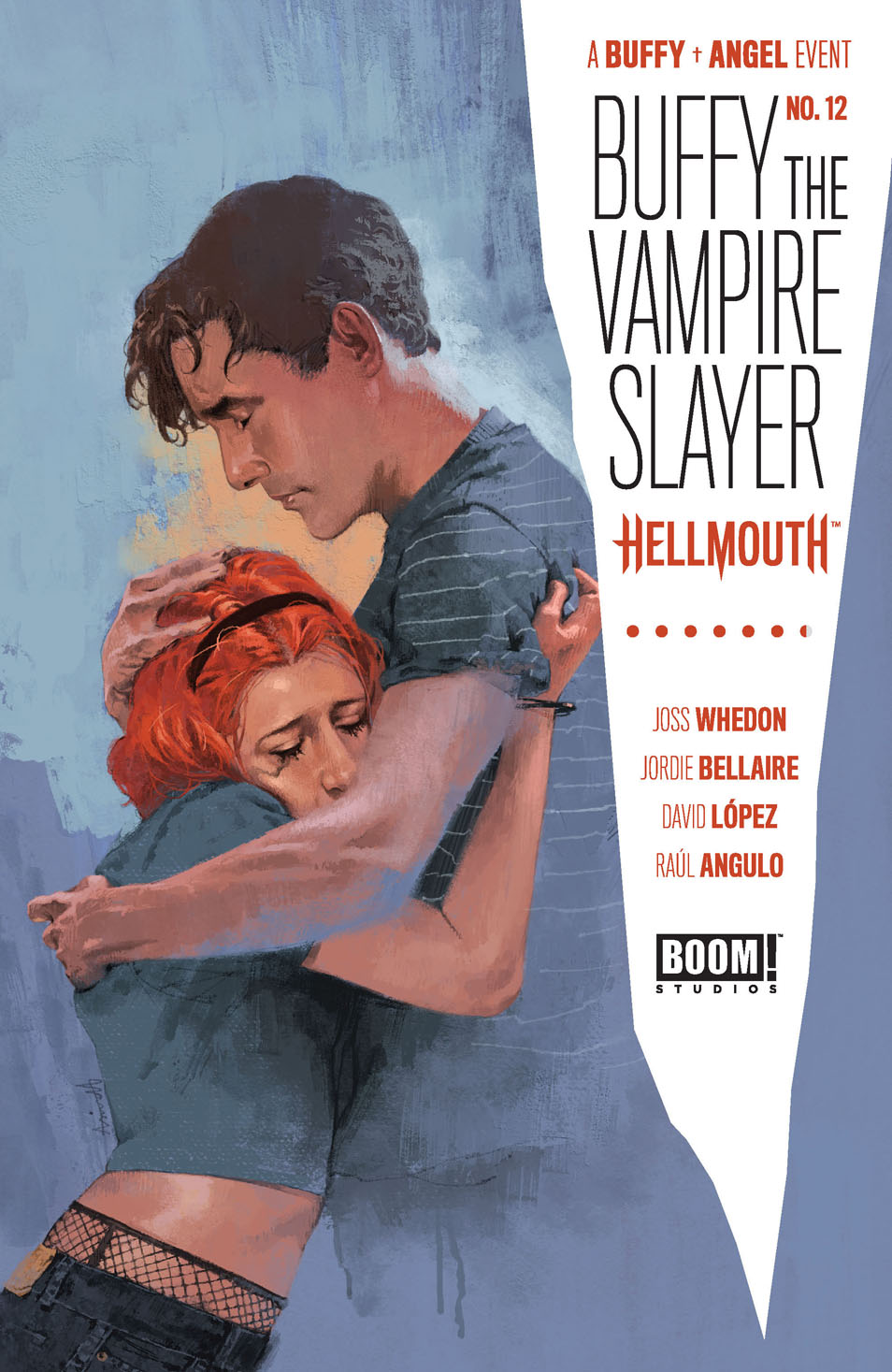 This image is the cover for the book Buffy the Vampire Slayer #12, Buffy the Vampire Slayer