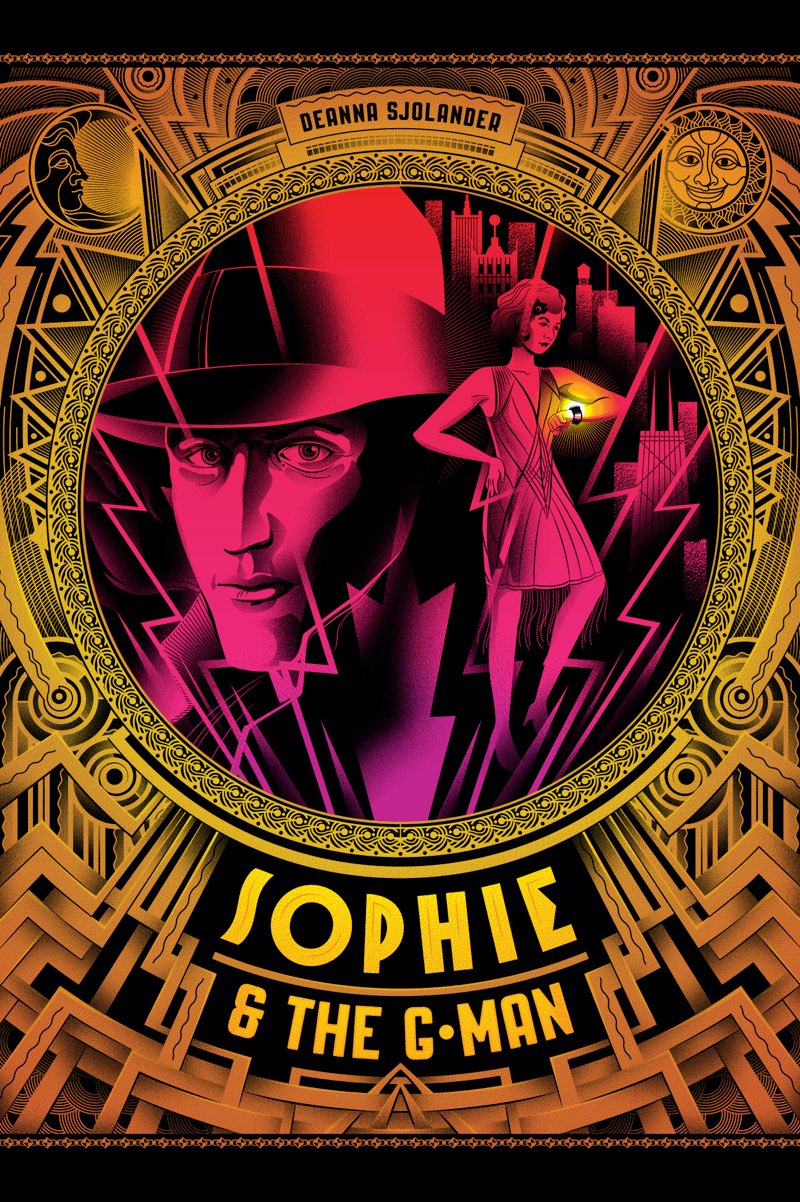 This image is the cover for the book Sophie and the G-Man, Sophie Stearns Adventures