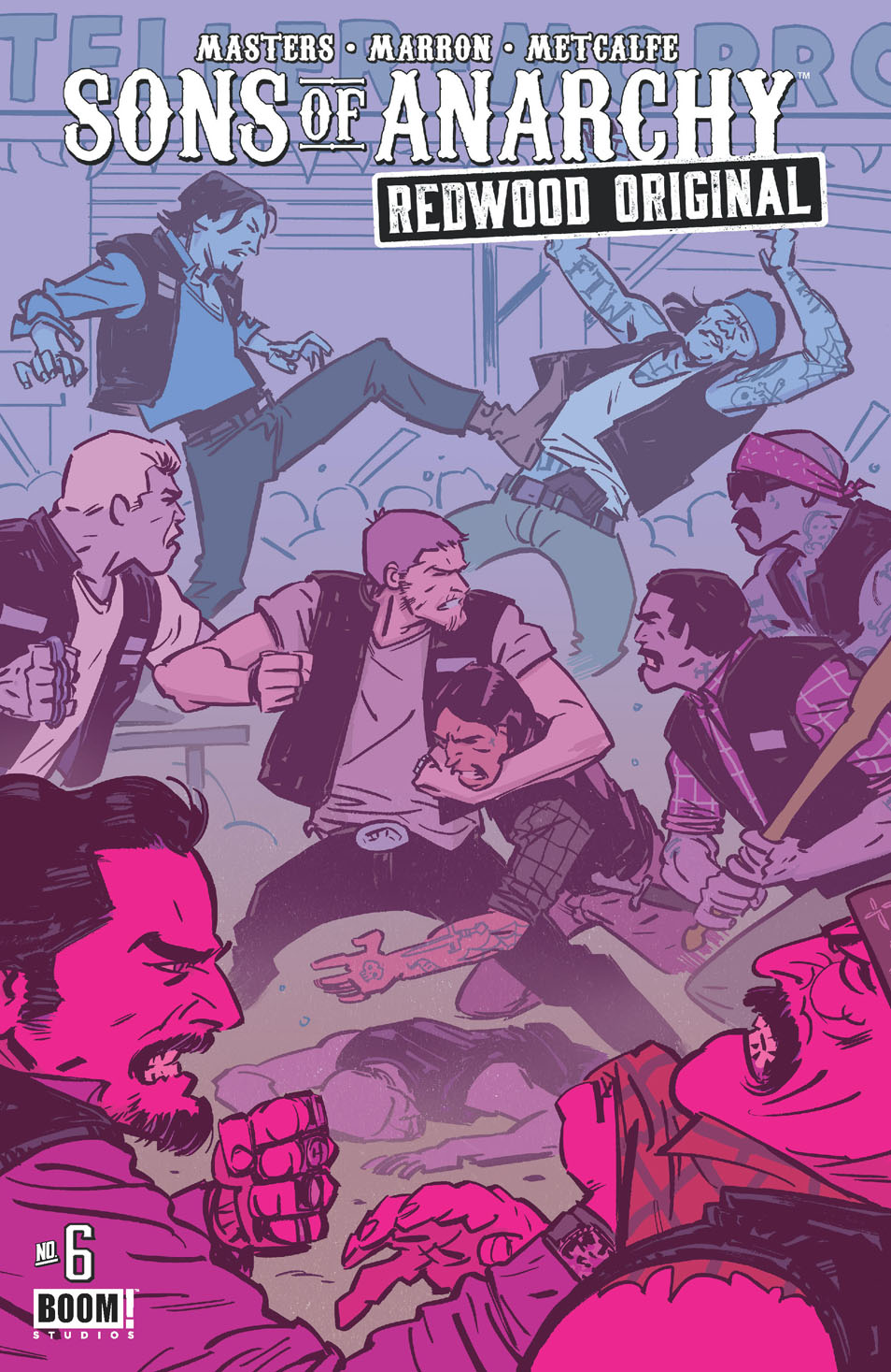 This image is the cover for the book Sons of Anarchy Redwood Original #6, Sons of Anarchy Redwood Original