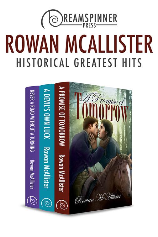 This image is the cover for the book Rowan McAllister's Historical Greatest Hits, Dreamspinner Press Bundles