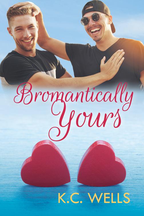 This image is the cover for the book Bromantically Yours