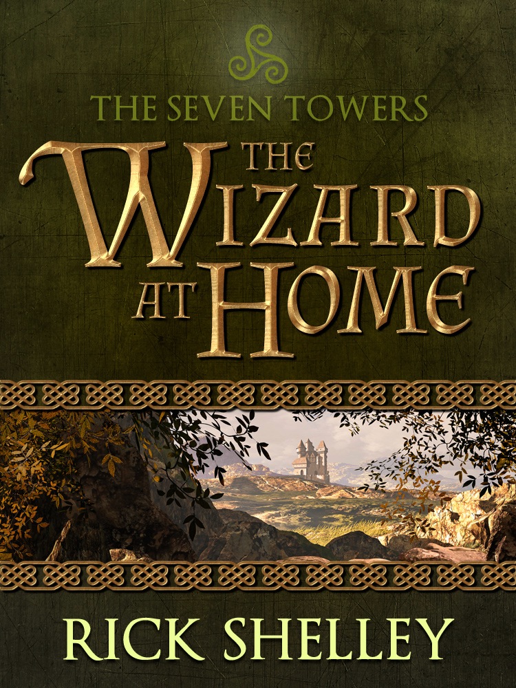 This image is the cover for the book The Wizard at Home, The Seven Towers