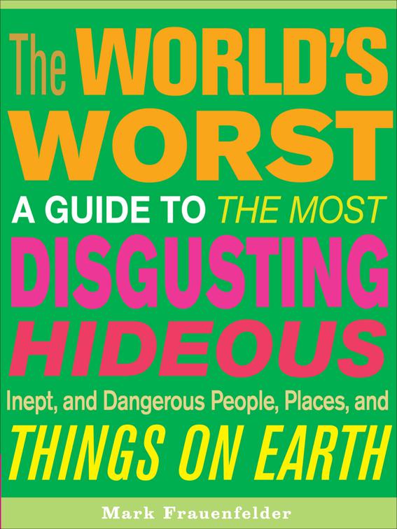 World&#x27;s Worst