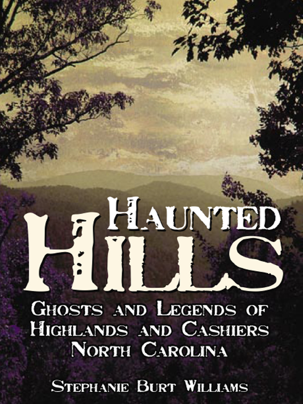 This image is the cover for the book Haunted Hills, Haunted America