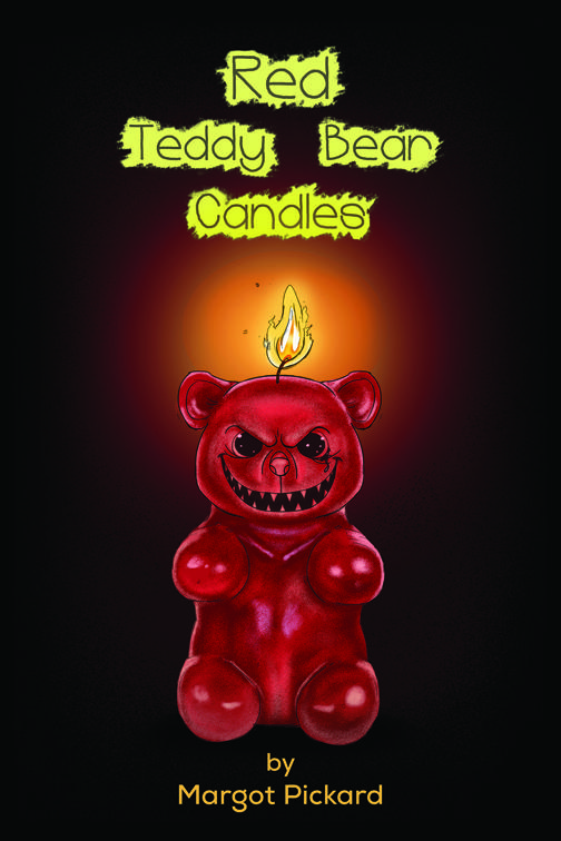 Red Teddy Bear Candles