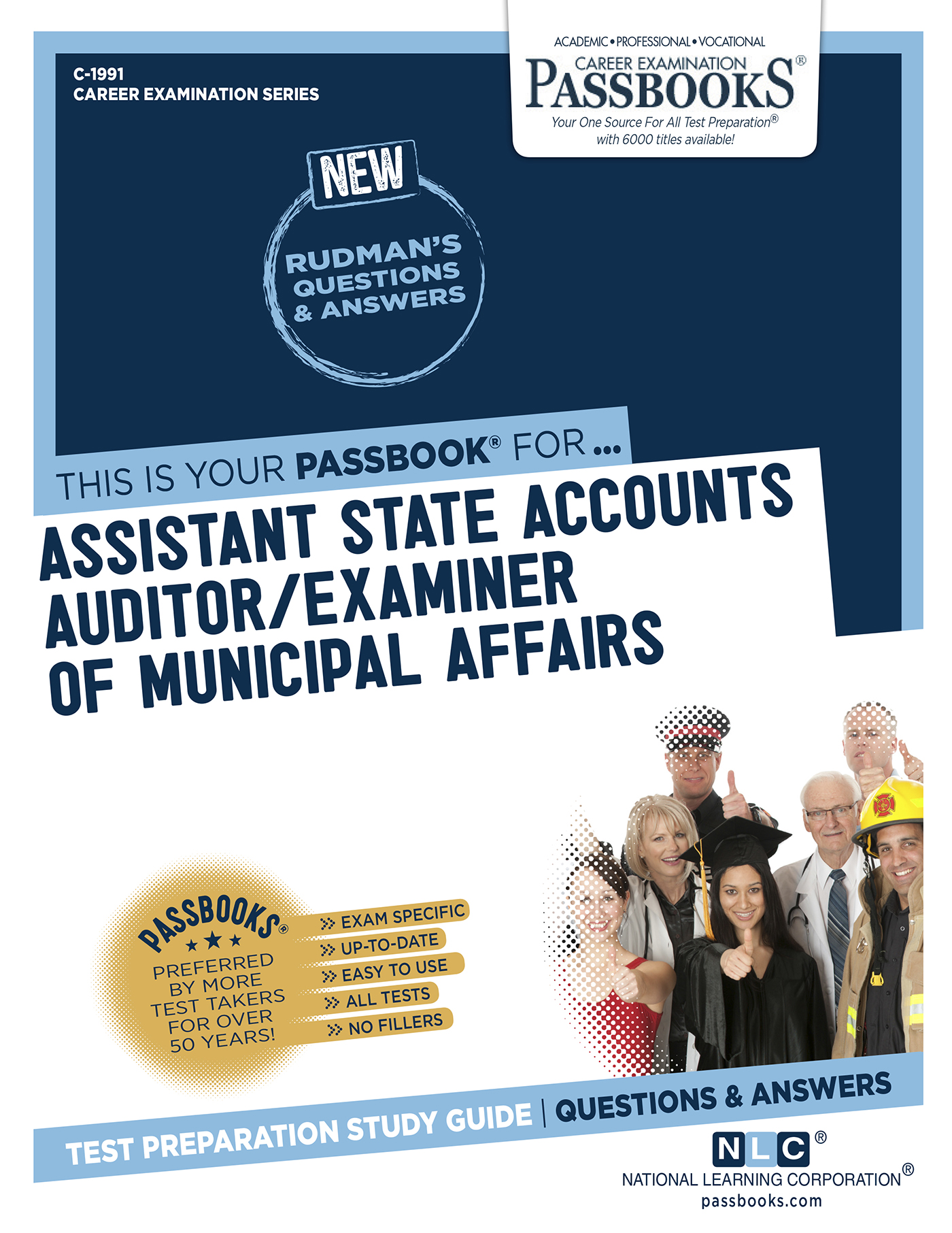 Assistant State Accounts Auditor/Examiner of Municipal Affairs, Career Examination Series