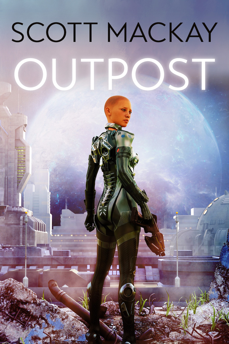 This image is the cover for the book Outpost
