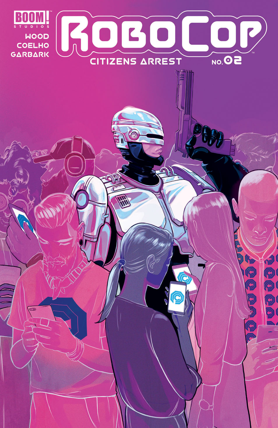 This image is the cover for the book RoboCop: Citizens Arrest #2, RoboCop: Citizens Arrest