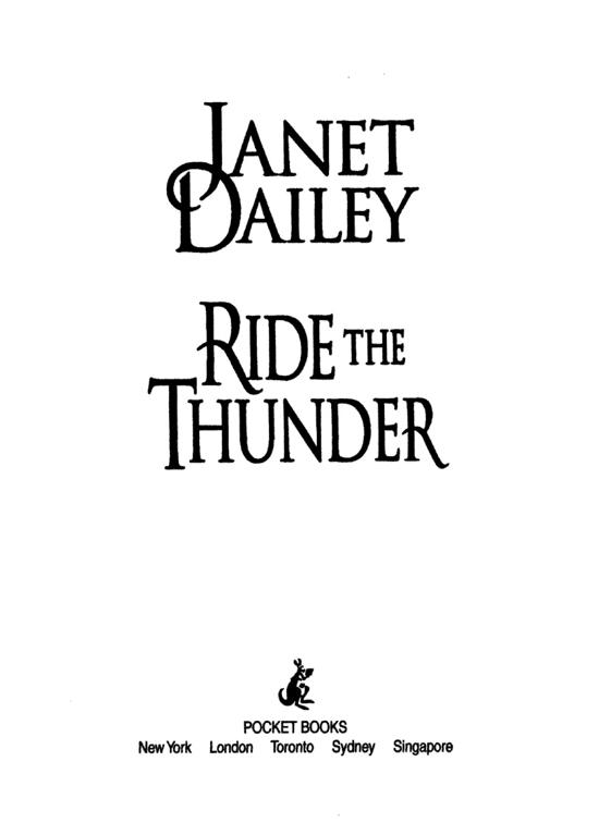 This image is the cover for the book Ride the Thunder