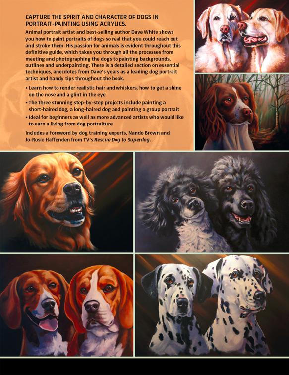 Painting Dog Portraits in Acrylics