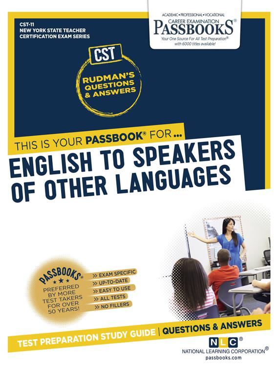 English to Speakers of Other Languages, New York State Teacher Certification Examination Series (NYSTCE)