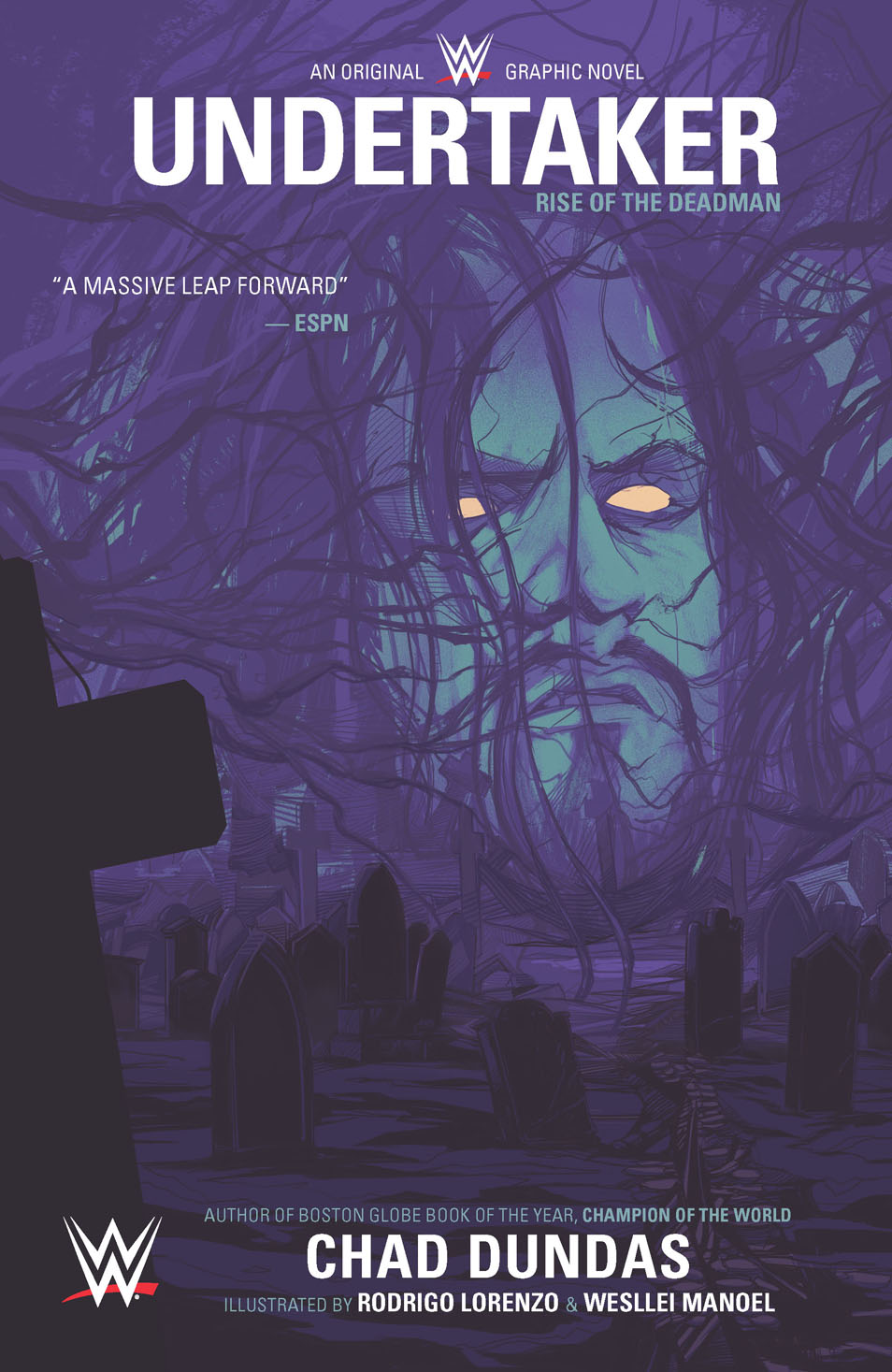 This image is the cover for the book WWE Original Graphic Novel: Undertaker, WWE