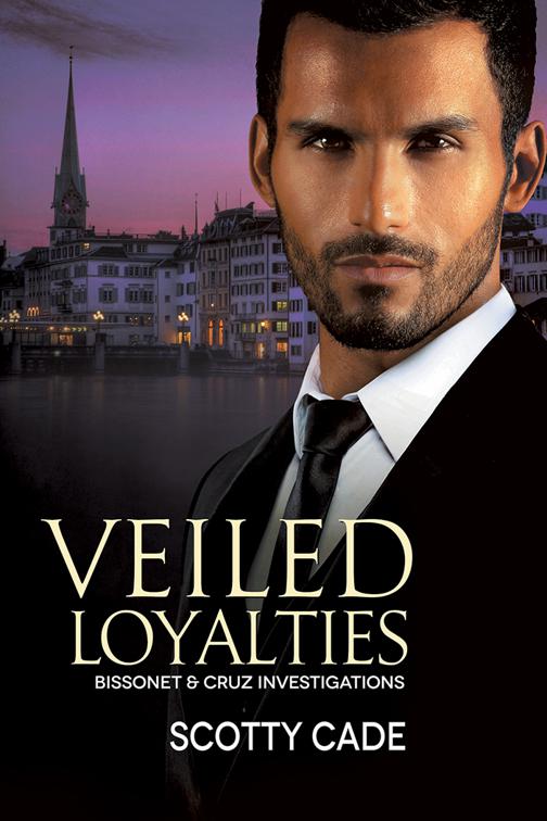 This image is the cover for the book Veiled Loyalties, Bissonet & Cruz Investigations