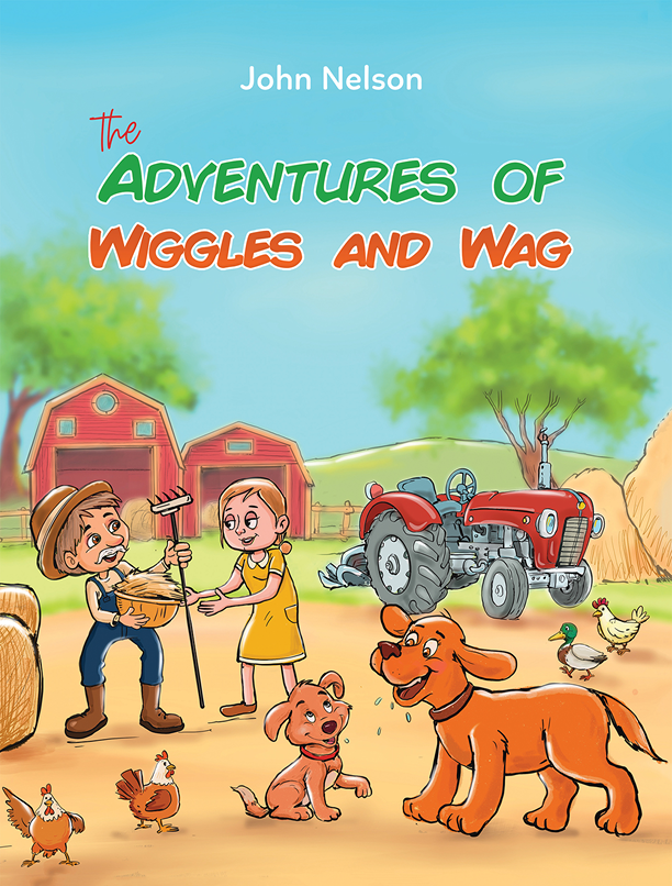 This image is the cover for the book The Adventures of Wiggles and Wag