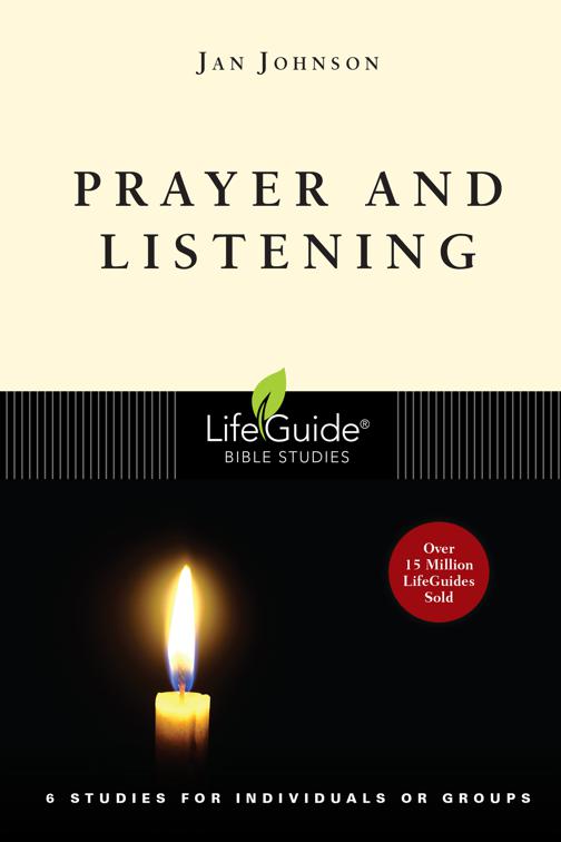 Prayer and Listening, LifeGuide Bible Studies