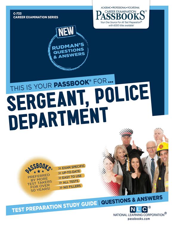Sergeant, Police Department, Career Examination Series