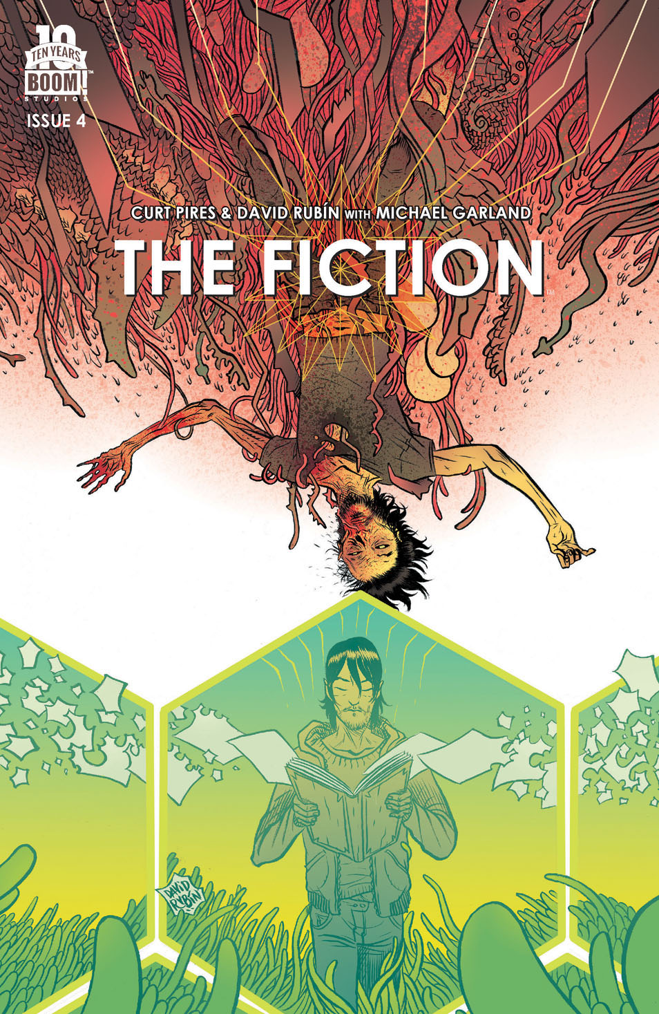 This image is the cover for the book The Fiction #4, The Fiction