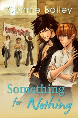 This image is the cover for the book Something for Nothing