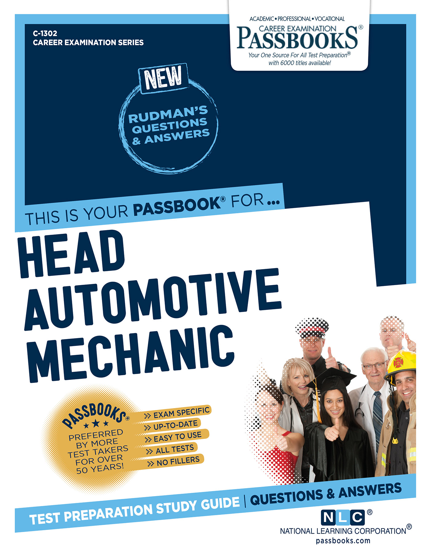 Head Automotive Mechanic (V), Career Examination Series