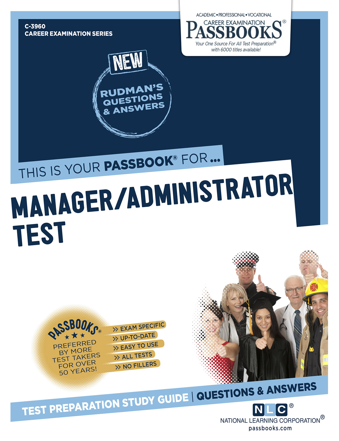Manager/Administrator Test, Career Examination Series