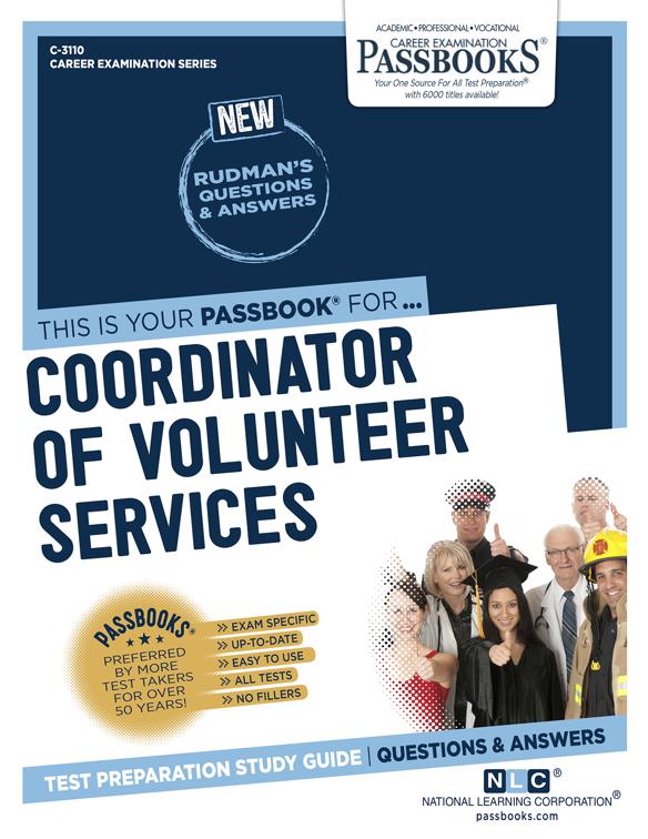 Coordinator of Volunteer Services, Career Examination Series