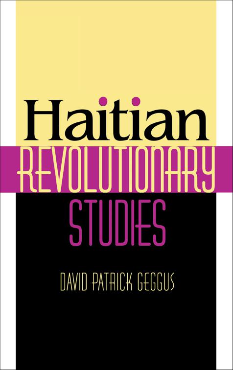 Haitian Revolutionary Studies, Blacks in the Diaspora