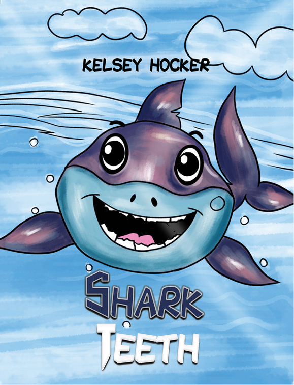 This image is the cover for the book Shark Teeth