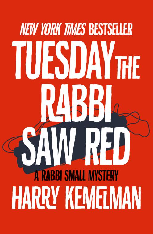 Tuesday the Rabbi Saw Red, The Rabbi Small Mysteries