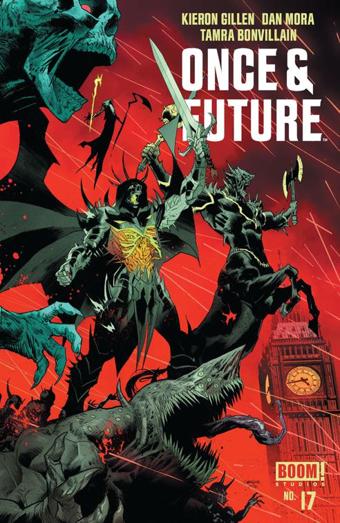 This image is the cover for the book Once & Future #17, Once & Future