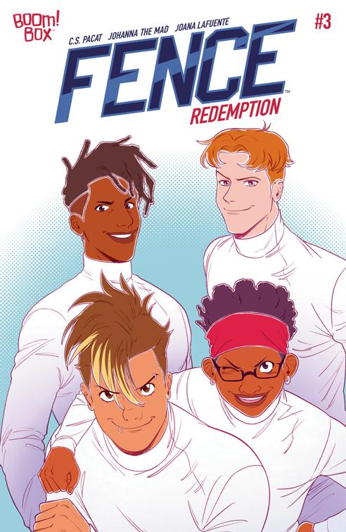 This image is the cover for the book Fence: Redemption #3