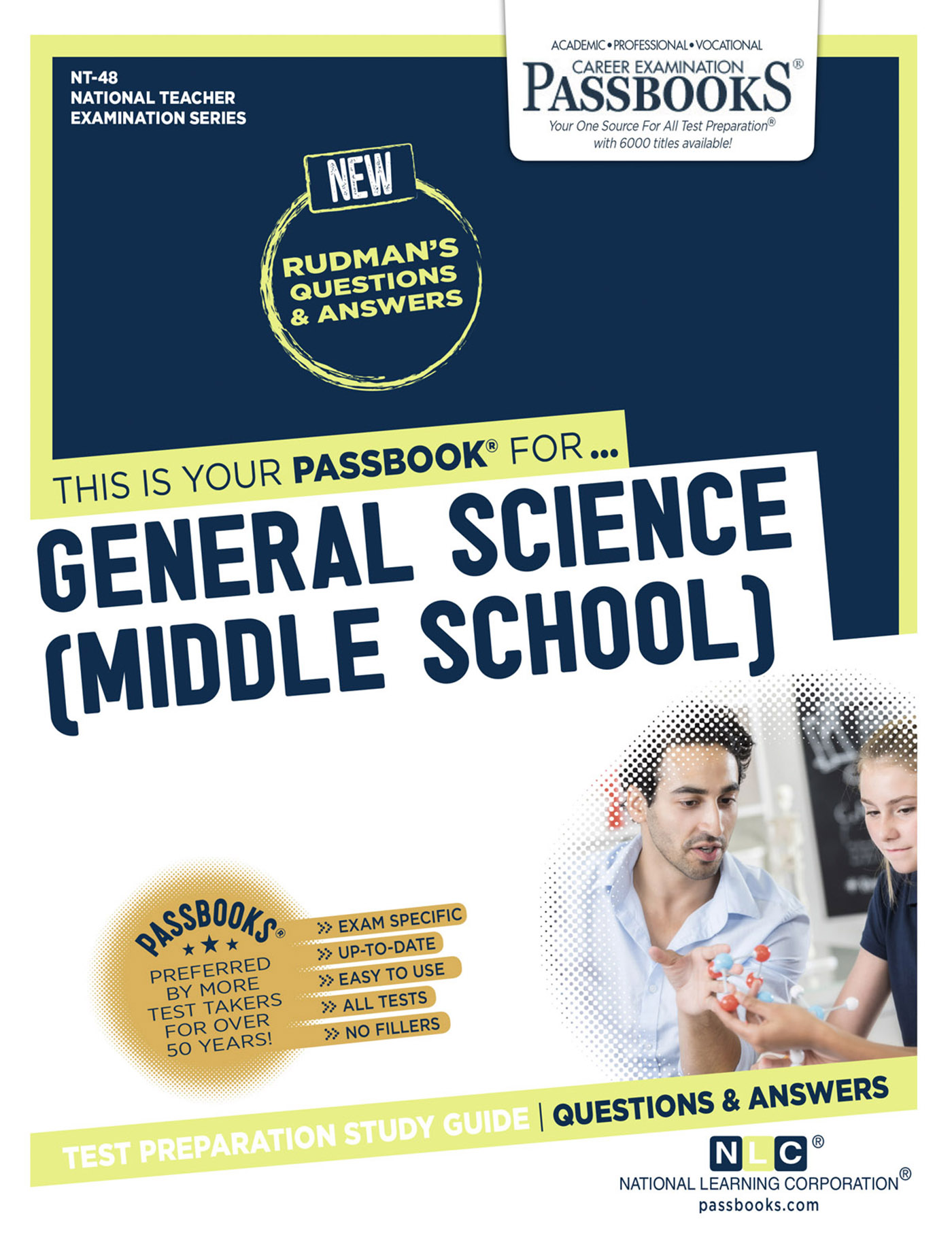 GENERAL SCIENCE (MIDDLE SCHOOL), National Teacher Examination Series (NTE)