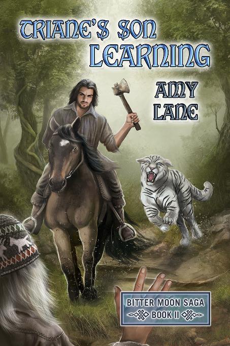 This image is the cover for the book Triane's Son Learning, Bitter Moon Saga