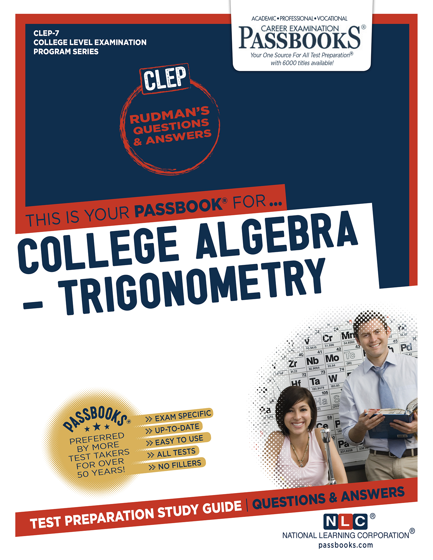 COLLEGE ALGEBRA - TRIGONOMETRY, College Level Examination Program Series (CLEP)