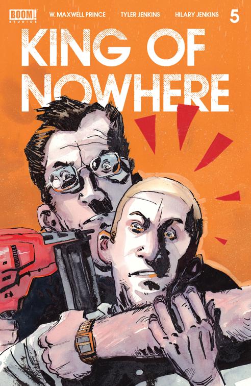 This image is the cover for the book King of Nowhere #5, King of Nowhere