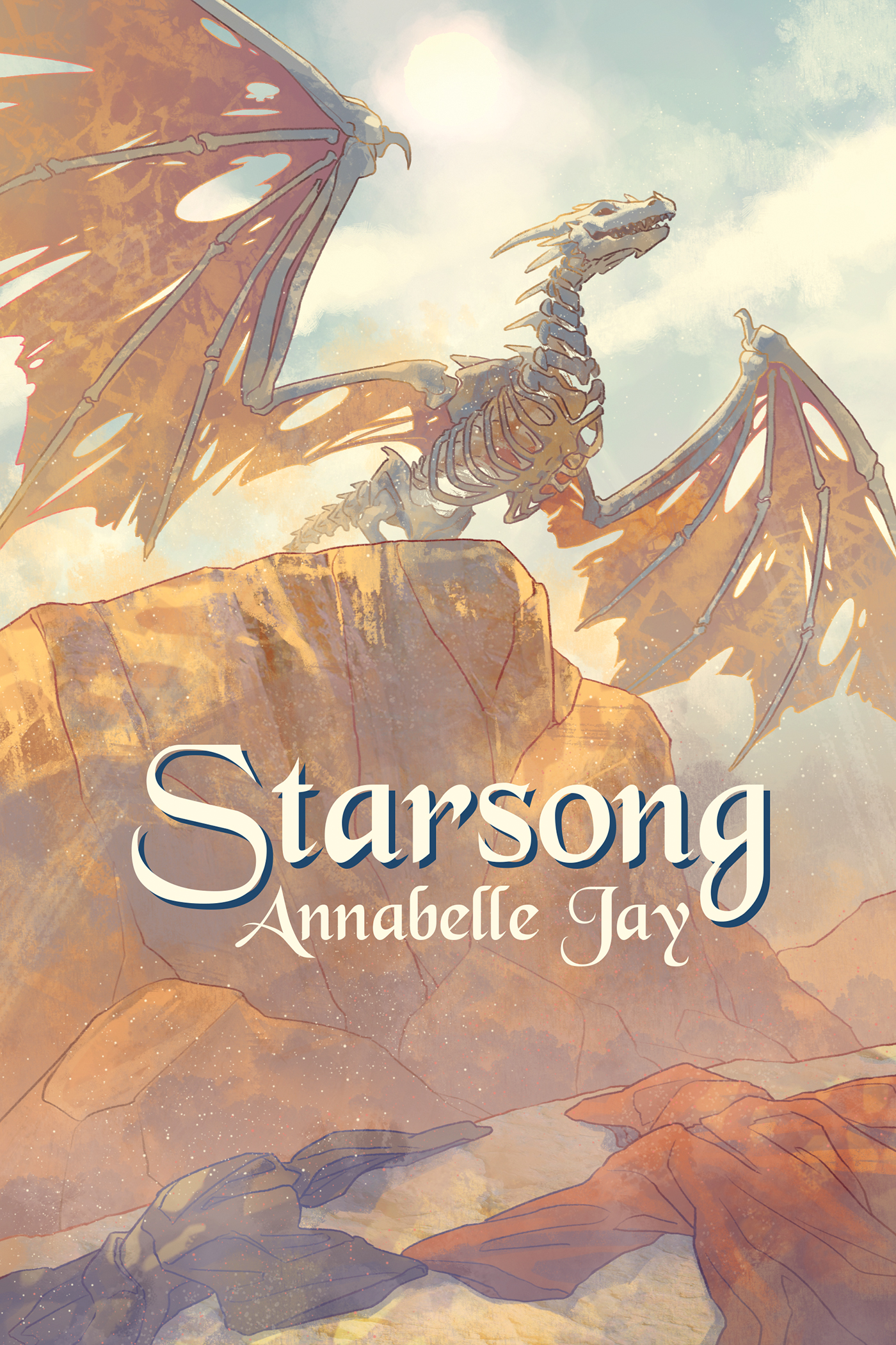 This image is the cover for the book Starsong, The Sun Dragon