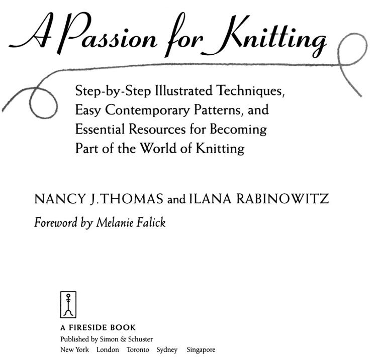 Passion for Knitting