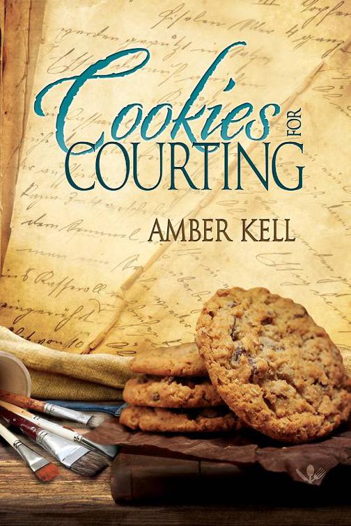 This image is the cover for the book Cookies for Courting, Tales of the Curious Cookbook