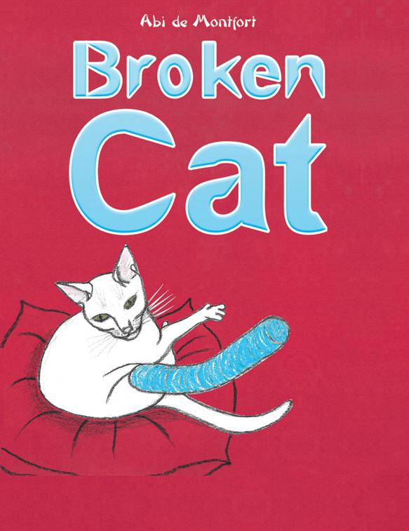 This image is the cover for the book Broken Cat